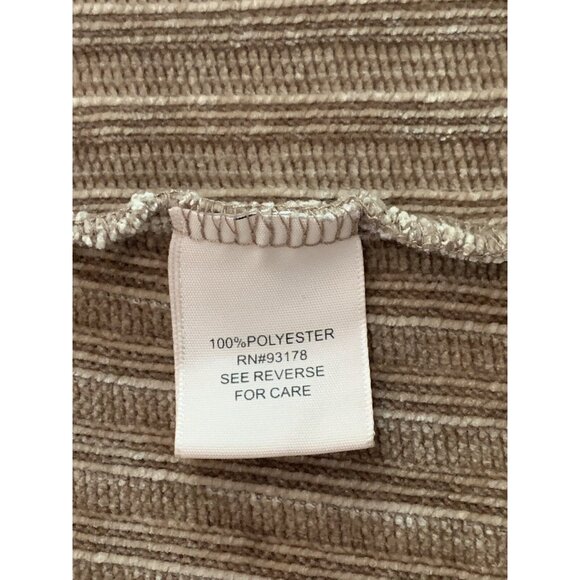 Philosophy Republic Clothing Womens Brown Ribbed Cowl Neck Long Sleeve Sweater - Picture 7 of 8